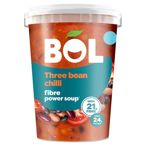 BOL Three Bean Chilli Fibre Power Soup