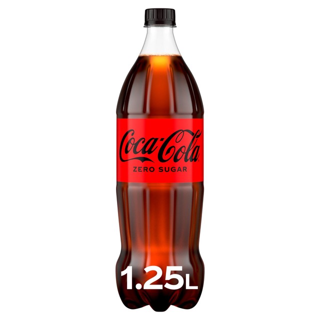 Coca-Cola Zero Sugar Cola Drink 1.25L