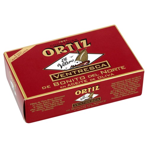 Brindisa Ortiz Prime Albacore Fillets "Ventresca" in Olive Oil
