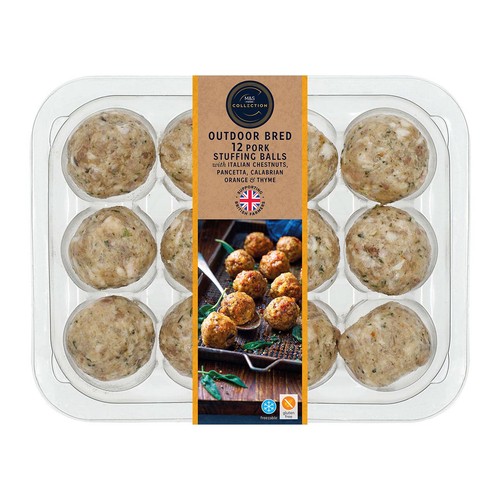 M&S British Outdoor Bred Pork, Pancetta, Orange & Thyme Stuffing Balls