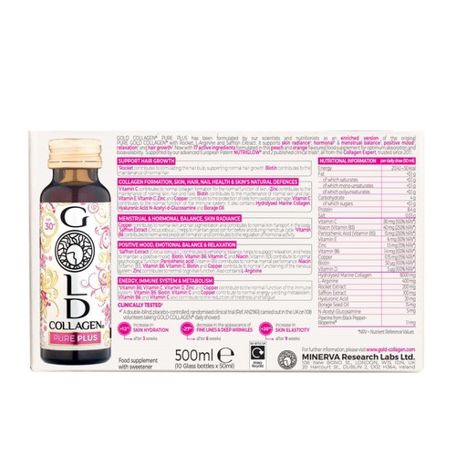 Gold Collagen PURE PLUS Liquid food supplement