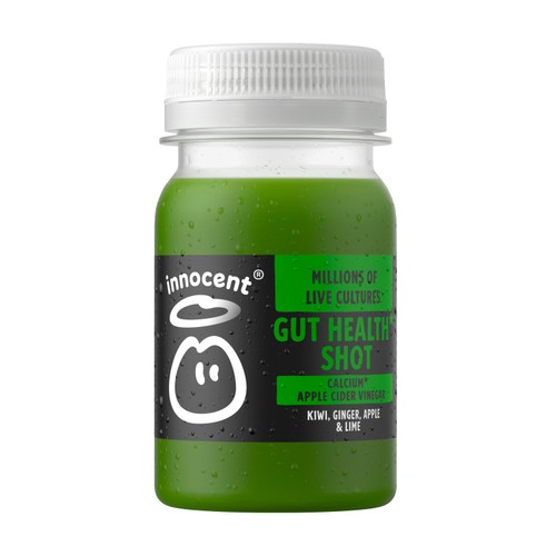 Innocent Gut Health,  Kiwi, Ginger, Apple & Lime Shot
