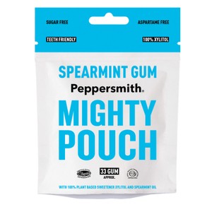 Peppersmith 100% Xylitol Mighty Pouch Peppermint Mints