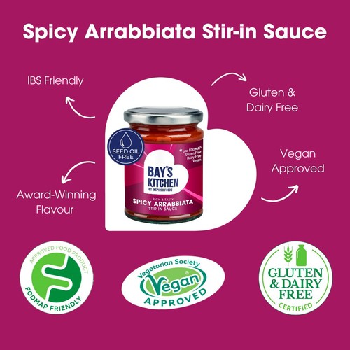 Bay's Kitchen Spicy Arrabbiata Stir-in Sauce