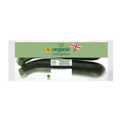 M&S Organic Courgettes