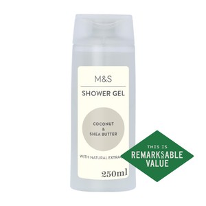 M&S Shower Gel Coconut & Shea Butter