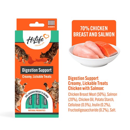 HiLife Functional Cat Licks Digestive Support