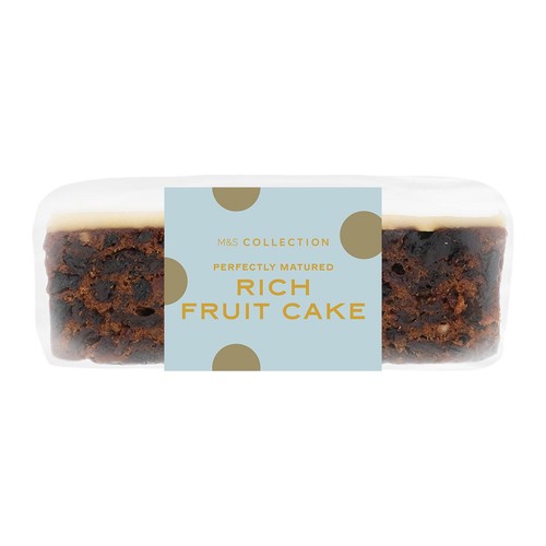 M&S Perfectly Matured Rich Fruit Cake Bar