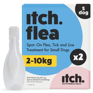 Itch Flea & Tick Treatment for Small Dogs (2-10kg)