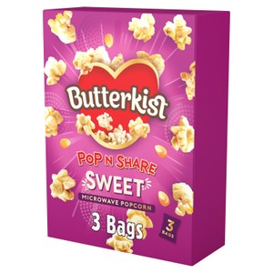 Butterkist Microwave Popcorn Sweet & Salted 3X60g
