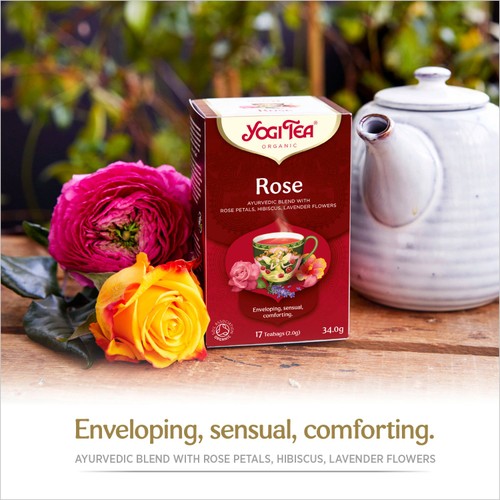 Yogi Tea Organic Rose Tea Bags