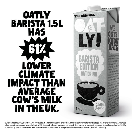 Oatly Oat Drink Barista Edition