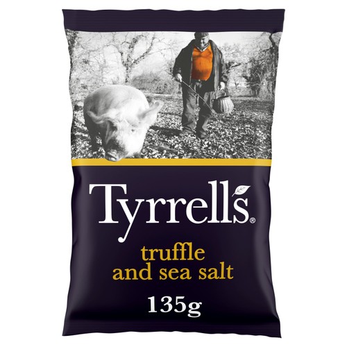 Tyrrells Truffle & Sea Salt Sharing Crisps