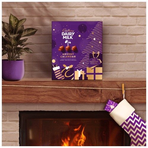 Cadbury Dairy Milk Chocolate Mixed Chunk Advent Calendar