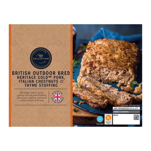 M&S Collection Outdoor Bred Pork & Italian Chestnut Stuffing