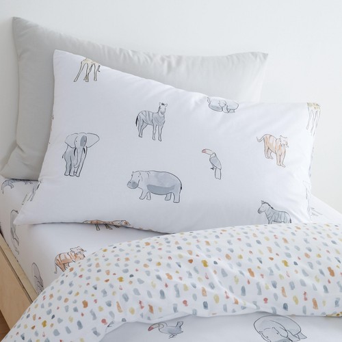 Bianca Zoo Animals Single Duvet Set