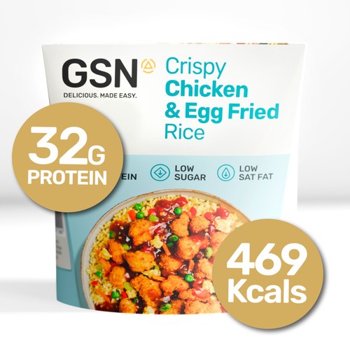 GSN Crispy Chicken & Egg Fried Rice Ready Meal