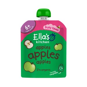 Ella's Kitchen Apples Apples Apples First Tastes Baby Food Pouch 4+ Months