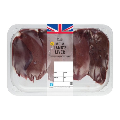 M&S British Lambs Liver