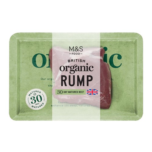 M&S Organic Rump Steak