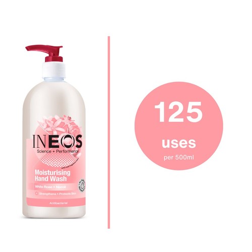 INEOS Moisturising Hand Wash White Rose & Neroli