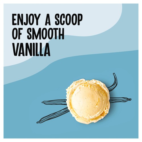 Swedish Glace Smooth Vanilla Non Dairy Vegan Ice Cream Tub