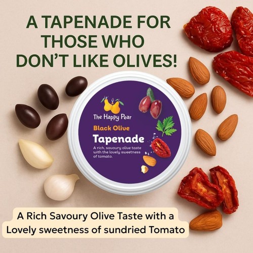 The Happy Pear Black Olive Tapenade