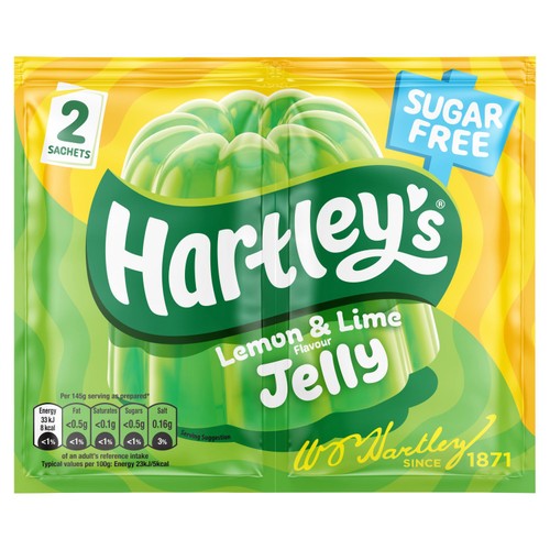Hartley's Sugar Free Lemon & Lime Jelly Crystals