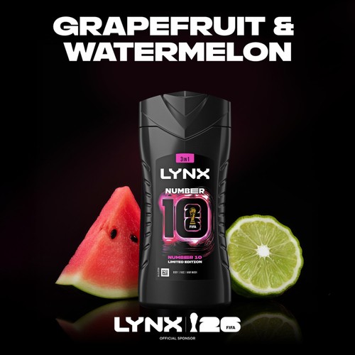 Lynx SG Number 10 FIFA Shower Gel