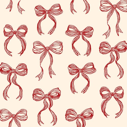 Bows Medium Christmas Gift Bag