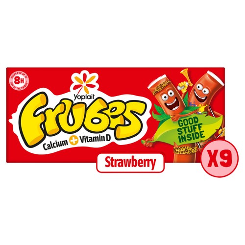 Frubes Kids Strawberry Yoghurt Tubes