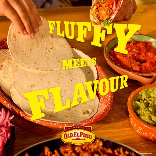 Old El Paso Large Extra Thin Tortilla Wraps