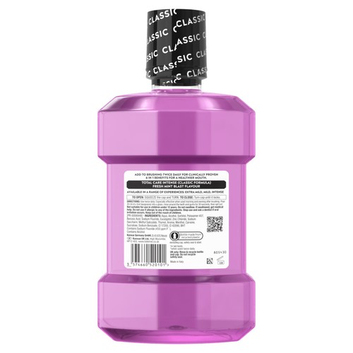Listerine Total Care Intense Mint Classic Mouthwash