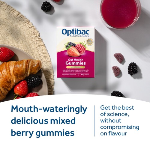 Optibac Probiotics Gut Health Gummies -  30 Gummies