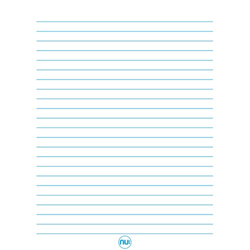 Nu Cloud A5 Black Wiro Notebook - 110 pgs