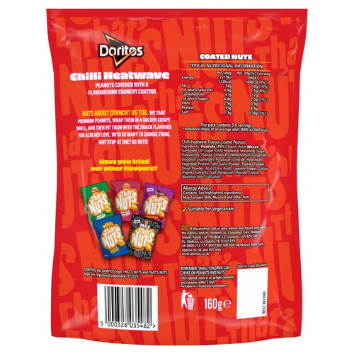 Thats Nuts Doritos Chilli Heatwave
