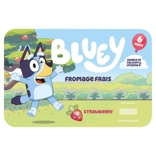 Bluey Fromage Frais Strawberry