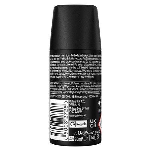 Lynx Africa Deodorant Bodyspray Travel Size