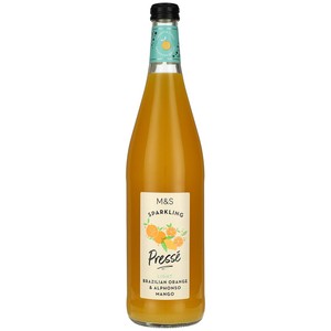 M&S Sparkling Light Orange & Mango Presse