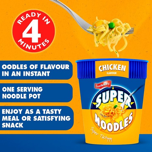 Batchelors Chicken Flavour Super Noodle Pot