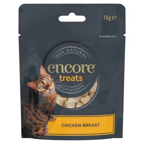 Encore Natural Freeze Dried Chicken Breast Cat Treats
