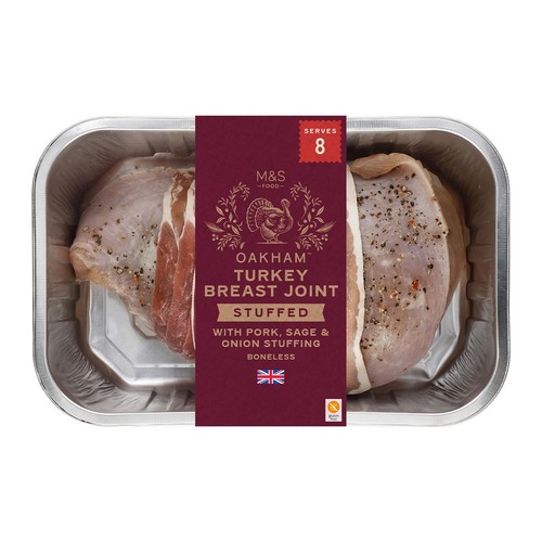 M&S Collection British Oakham Stuffed Turkey Breast Joint
