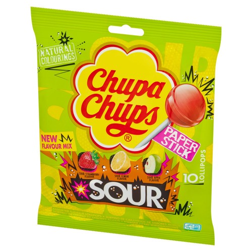 Chupa Chups Sour 10 Bag