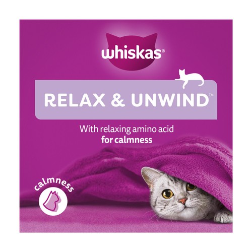Whiskas Relax & Unwind Cat Treat Biscuits