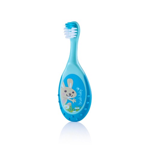 Brush-Baby Flossbrush 0-3 yrs Double Pack