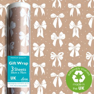 Craft Bow Gift Wrap Sheets