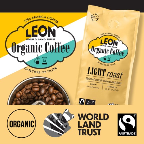 LEON Light Roast Ground Coffee