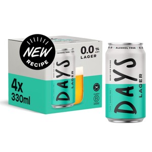 Days 0.0% Alcohol Free Beer Pale Ale Cans
