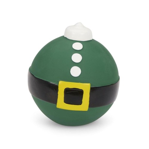 Petface Latex Elf Bauble Dog Toy