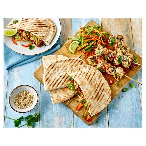 Warburtons 4 Soft White Pittas